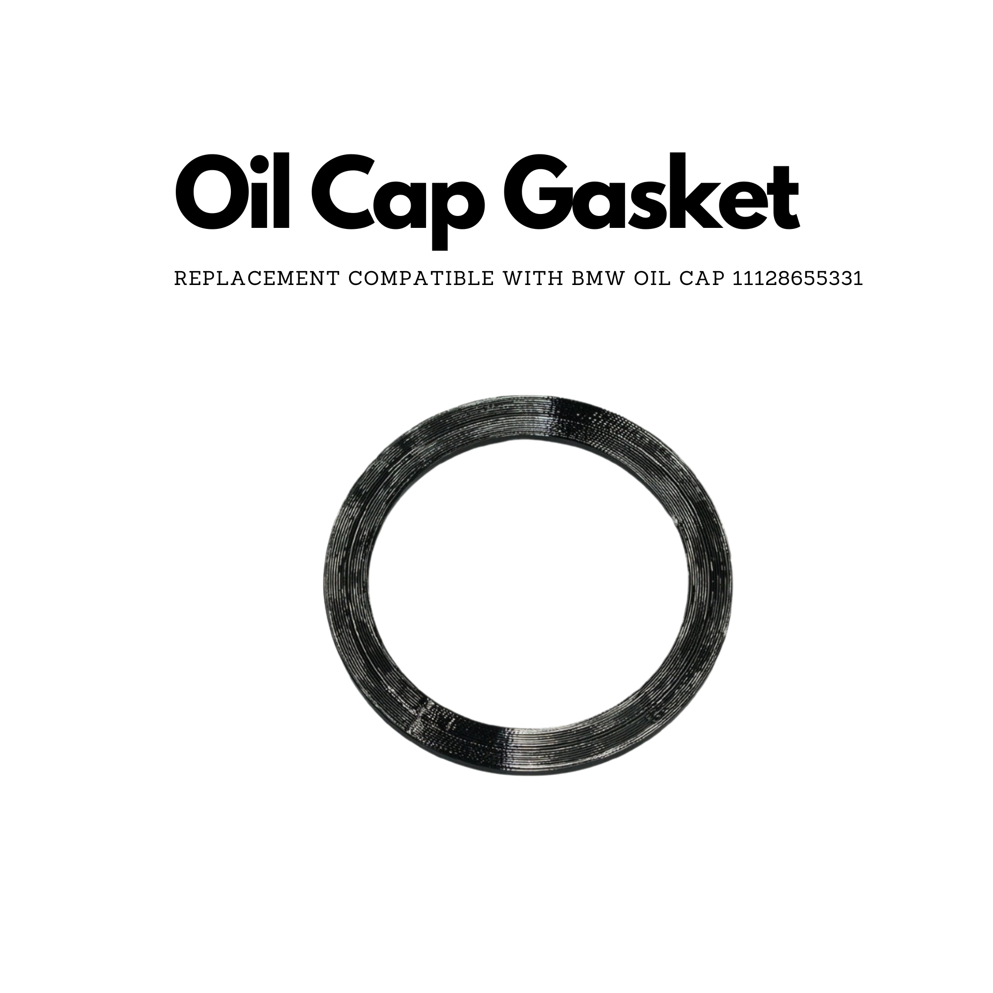 Oil Cap Gasket Upgrade Replacement compatible with BMW Oil Cap 11128655331
